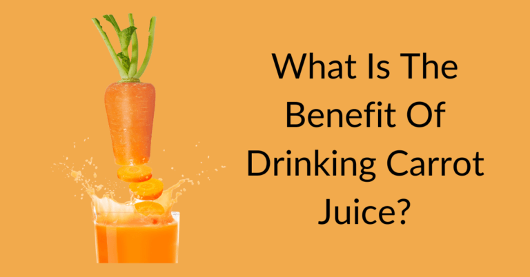 What is the benefits of drinking carrot juice