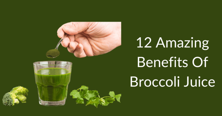 What is the benefits of broccoli juice